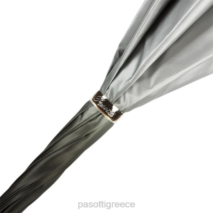 ομπρέλα | PASOTTI 189n 21273-11 s11 - ασημένια ομπρέλα ντάλια διπλό ύφασμα 2N6B8357 γυναίκες